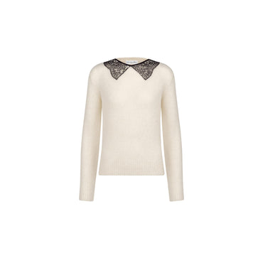 Women Knitw Pullover - 0300 Ecru