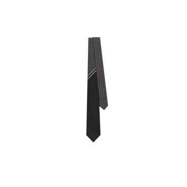 Men Tie - 988 Fantaisie Fond Noir