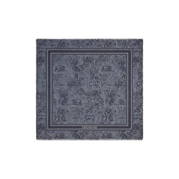 Women W Scarf-140X140 - 520 Bleu