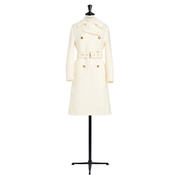 Women W Rtw Coat - 0400 Ecru