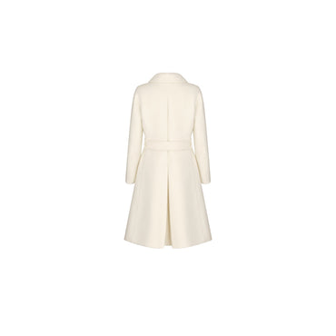 Women W Rtw Coat - 0400 Ecru