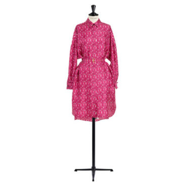 Women Women Rtw Dress - 4802 Fantaisie Rose/Violet