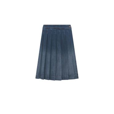 Women Denim Skirt - 5419 Bleu