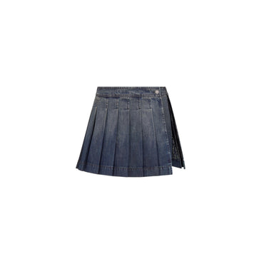 Women Denim Skirt - 5697 Bleu