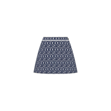 Women Knitwear Skirt - 5805 Fantaisie Bleu
