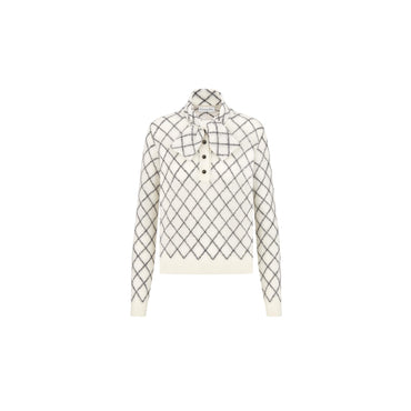 Women Knitw Pullover - 0930 Fantaisie Blanc