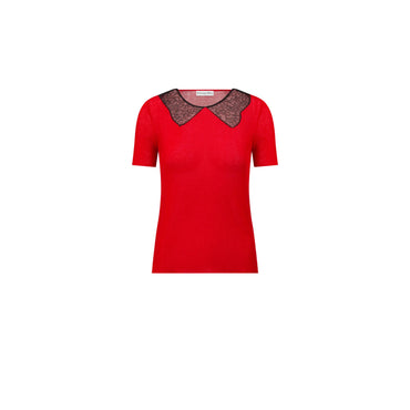 Women Knitw Pullover - 3250 Rouge