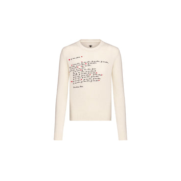 Women Knitw Pullover - 0893 Fantaisie Blanc