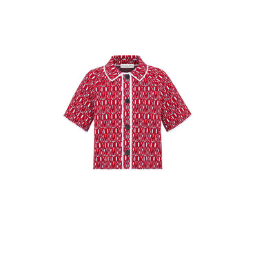 Women Knitwear Jacket - 3803 Fantaisie Rouge