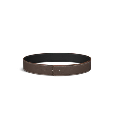 Men Strap 40Mm Grained Calf - H09M Marron