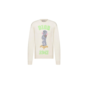 Men M.Knit Top/Wais - 086 Fantaisie Fond Blanc