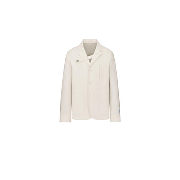 Men M.Woven Jacket - 030 Ecru Ivoire