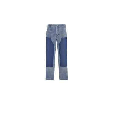 Men Jeans Pants - 588 Fantaisie Fond Bleu