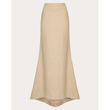 Linen Skirt - Old Ivory