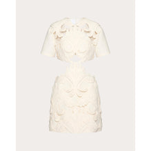 Allover Embroidery Dress - Avorio