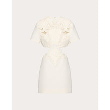 Partial Embroidery Dress - Avorio