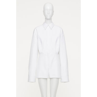 Cotton Jumpsuits - Bianco Ottico