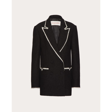 Embroideries Jacket - Nero/Silver