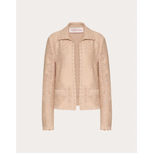 Cotton Guipure Jacket - Poudre