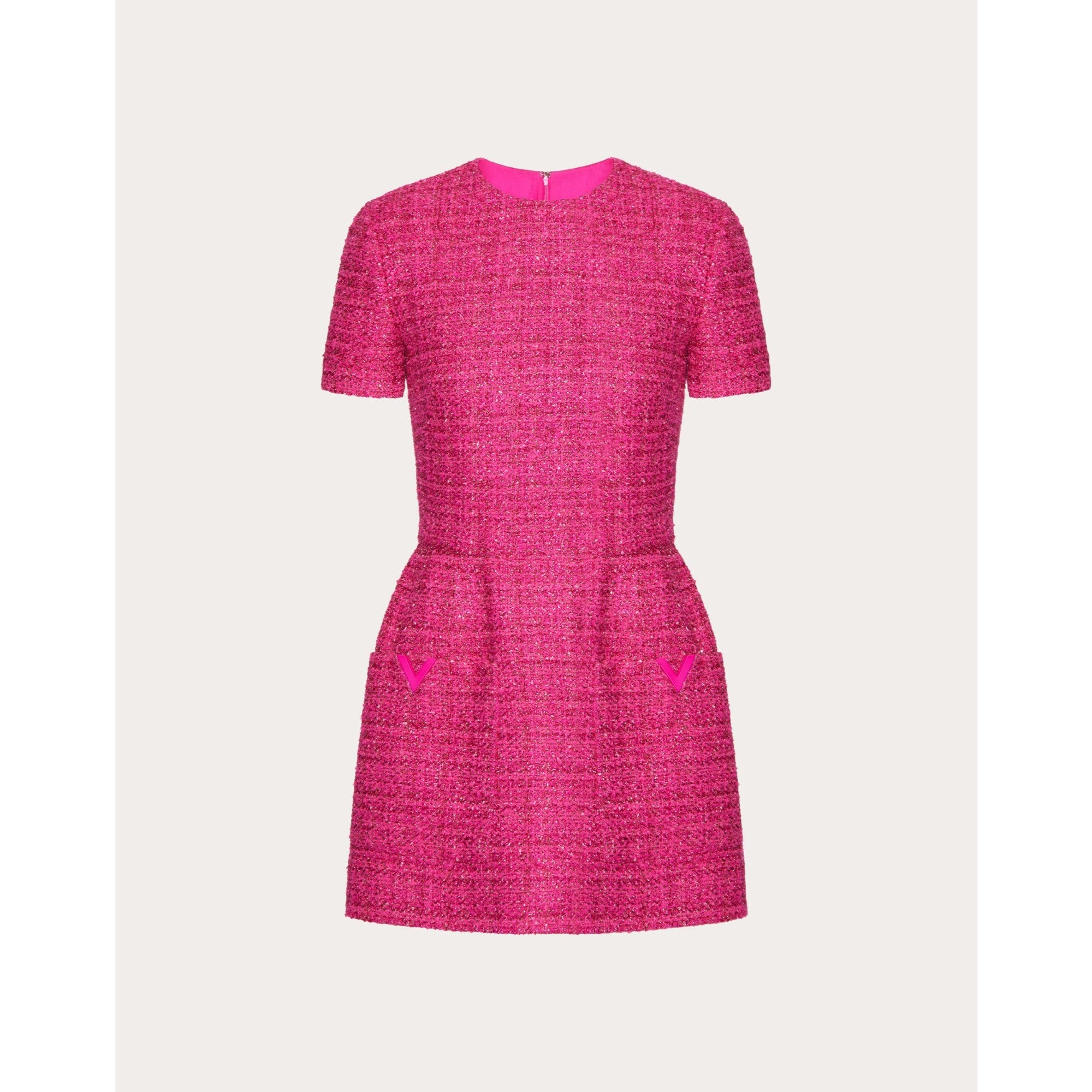 Tweed Dress - Pink PP Lurex