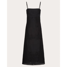 Cotton Guipure Dress - Nero