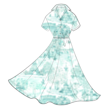 Rtw Wov Dresses - 30H Imprimé Paris
