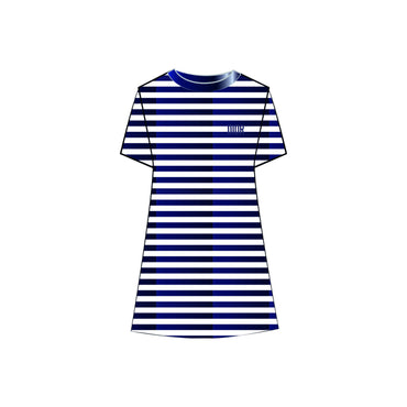Rtw Jer Dresses - 48D Marine/Blanc