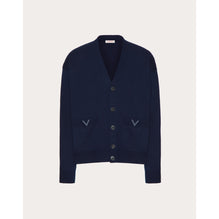 V Detail Jacket - Navy