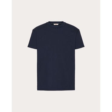 Black Untitled TShirt - Navy