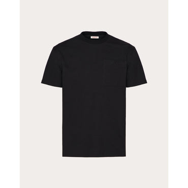 V Detail TShirt - Nero