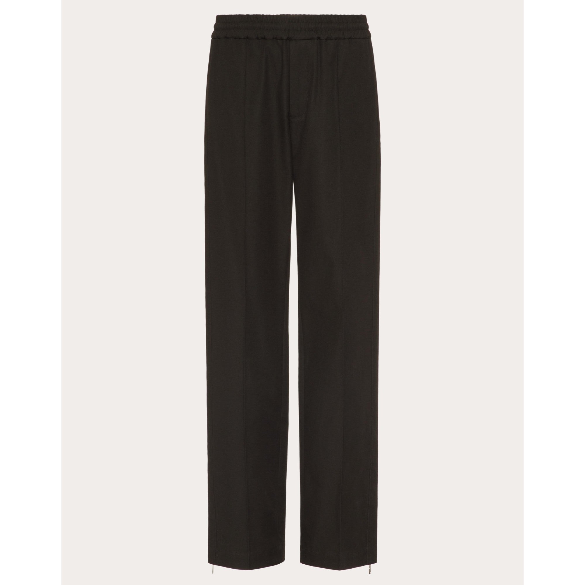 V Detail Pants - Nero