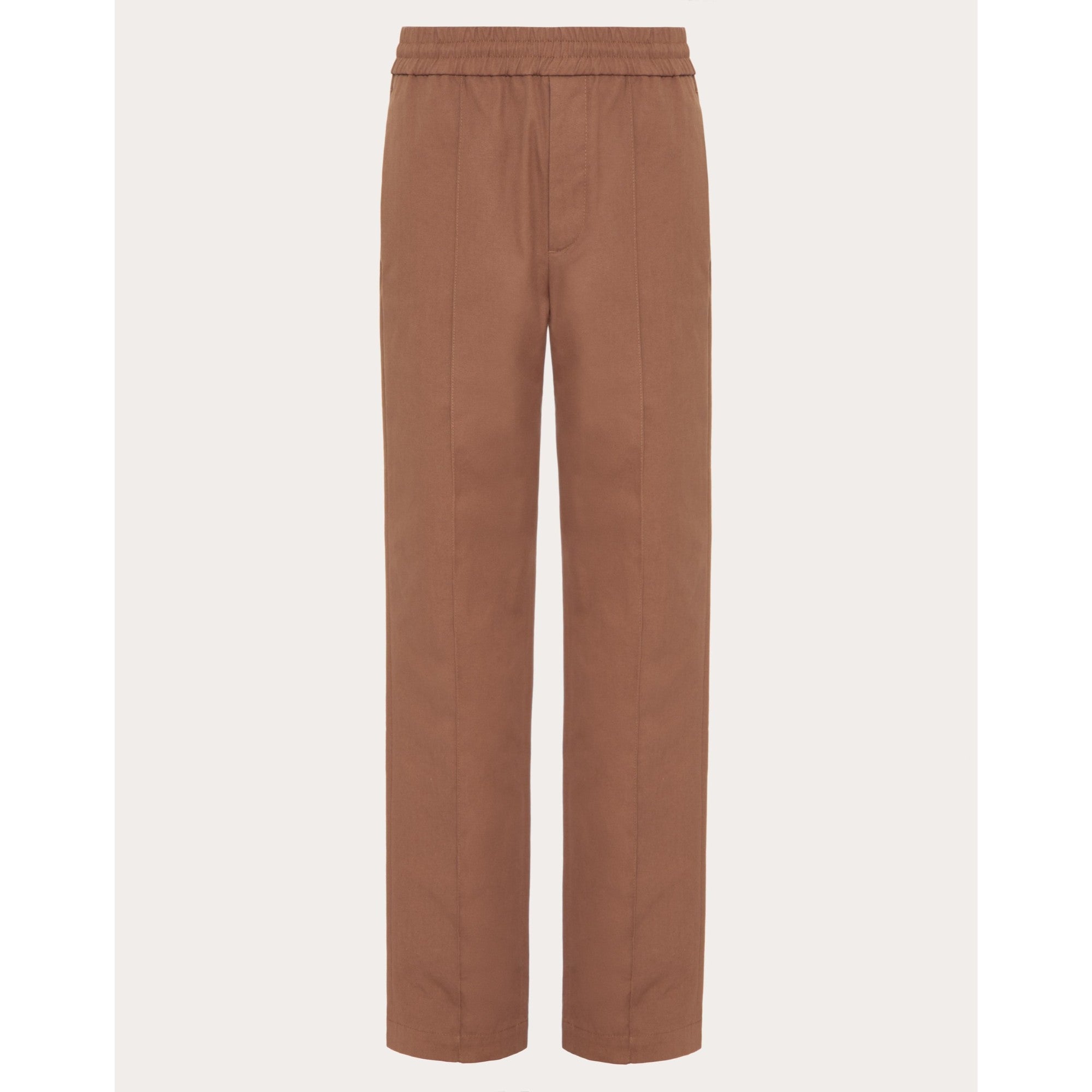 V Detail Pants - Clay