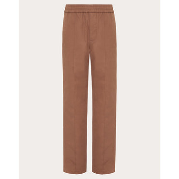 V Detail Pants - Clay