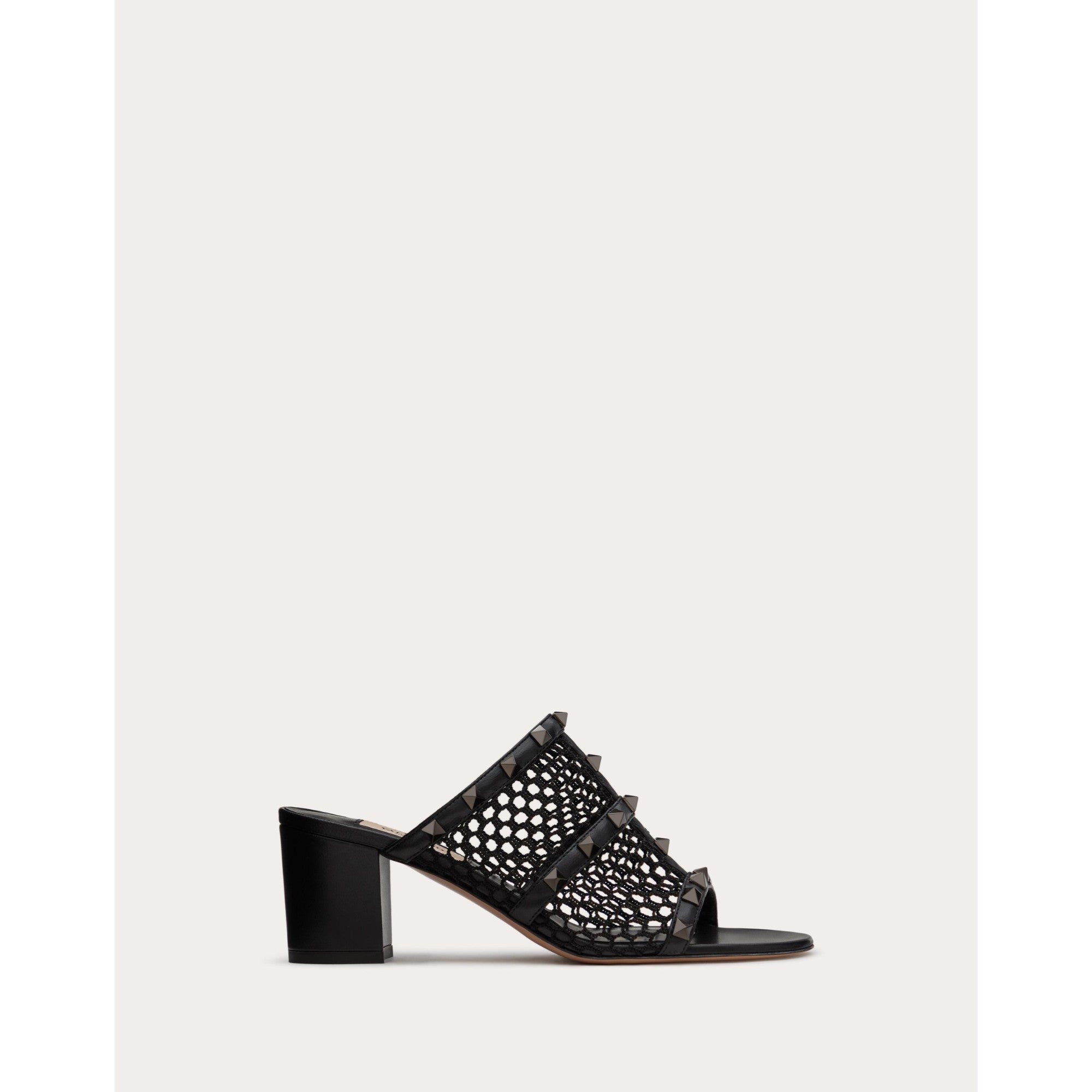 Rockstud Sandal - Nero