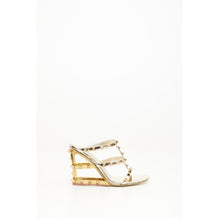 Rockstud Sandal - Platinum