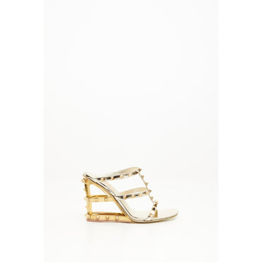 Rockstud Sandal - Platinum