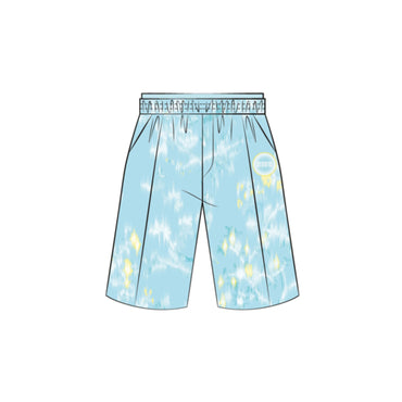 Rtw Wov Shorts - 575 Bleu Turquoise