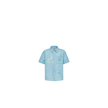 Rtw Wov Shirts - 575 Bleu Turquoise