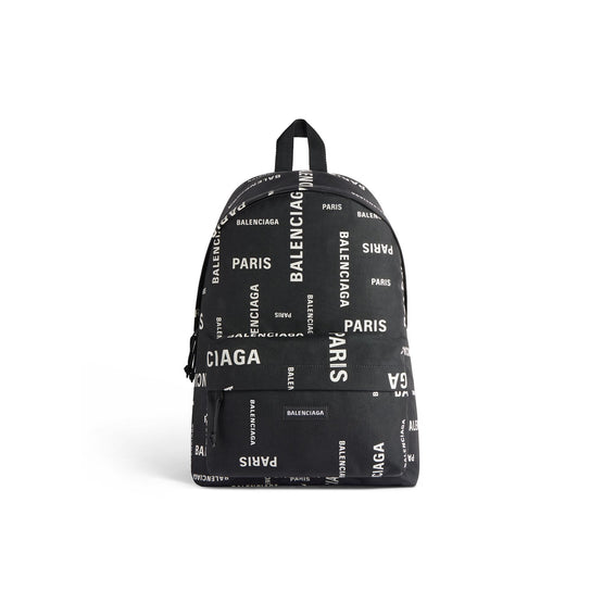 Men's Explorer Backpack - Black/L White