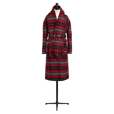 Women W Rtw Coat - 3889 Fantaisie Rouge