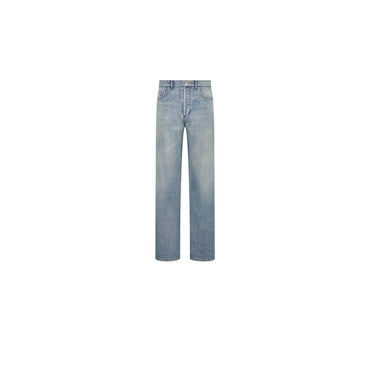 Men M Denim Jeans - 585 Fantaisie Fond Bleu