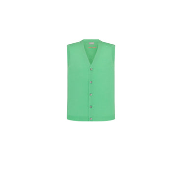 Men M.Knit Top/Wais - 684 Fantaisie Fond Vert