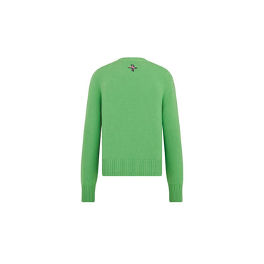 Men M.Knit Top/Wais - 684 Fantaisie Fond Vert