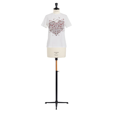Women Jersey T-Shirt - 0838 Fantaisie Blanc
