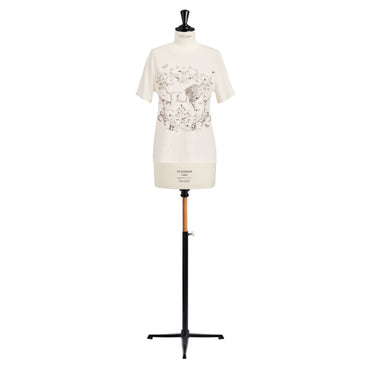 Women Jersey T-Shirt - 0810 Fantaisie Blanc