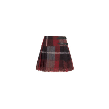 Women Knitwear Skirt - 3889 Fantaisie Rouge