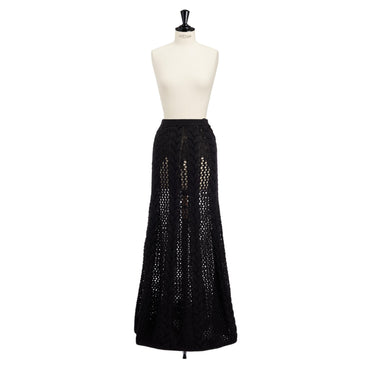 Women Knitwear Skirt - 9000 Noir