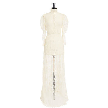 Women Knitwear Dress - 0300 Ecru
