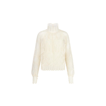 Women Knitw Pullover - 0300 Ecru