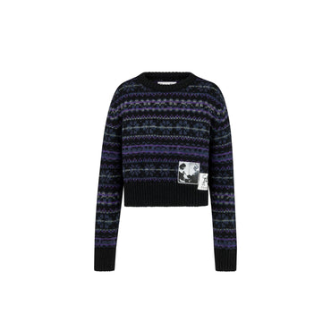 Women Knitw Pullover - 5858 Fantaisie Bleu
